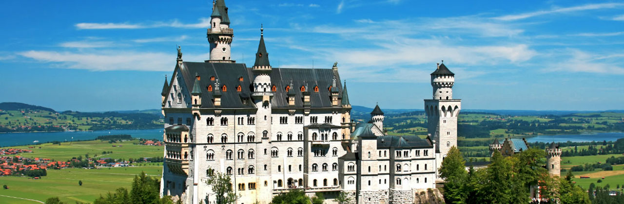 Экскурсии и туры в замок Нойшванштайн, Октоберфест, Бавария, Трансферы, Мюнхен, Нойшванштайн